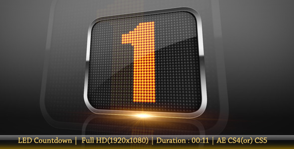VideoHive Led Countdown 954838