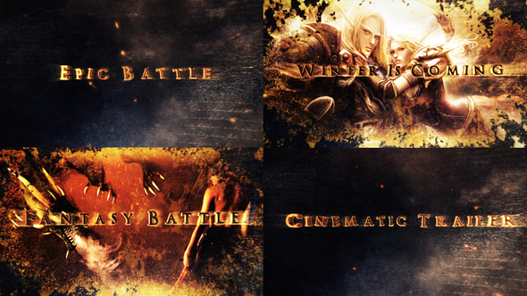 VideoHive Legendary Epic Fantasy Intro 21964523