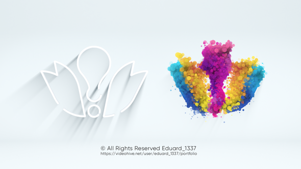 VideoHive Light Particle Logo Reveal 31735713
