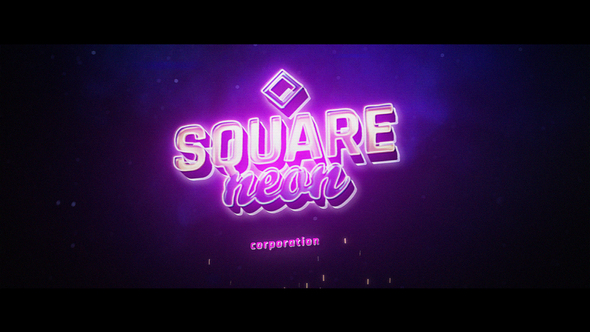 VideoHive Lightning Neon Logo 23944835