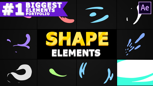 VideoHive Liquid Shapes | After Effects 28772373