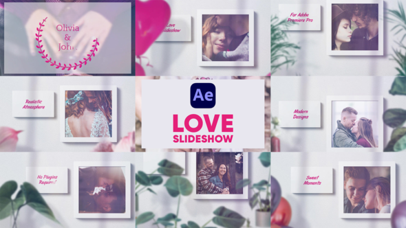 VideoHive Love Slideshow For After Effects 38463675