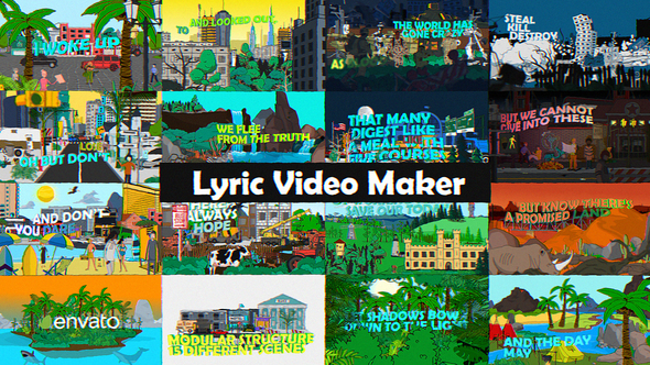 VideoHive Lyric Video Maker 38841553