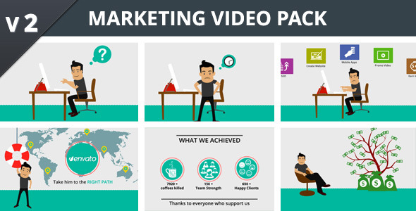 VideoHive Marketing Video Pack 6519204
