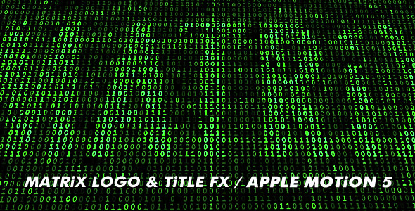 VideoHive Matrix - Logo, Title, Background - Digital Data Profile FX - Pack of 2 15403569