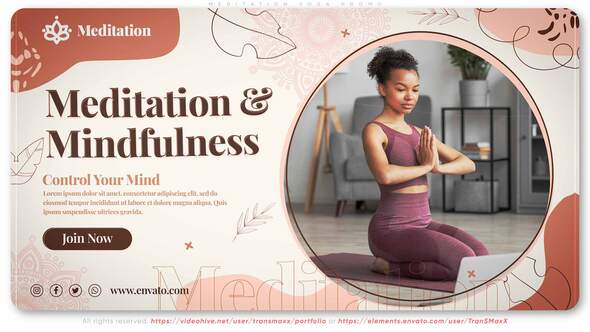 VideoHive Meditation Yoga Promo 33559782