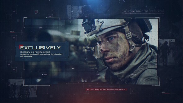 VideoHive Military Slideshow 24217018
