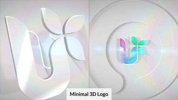 VideoHive Minimal 3D Logo Reveal 30017933