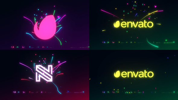 VideoHive Minimal Particle Light Logo 29703419