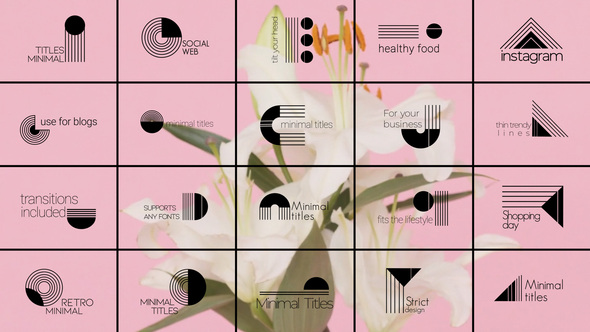 VideoHive Minimal Titles And Transitions for FCPX 35649504
