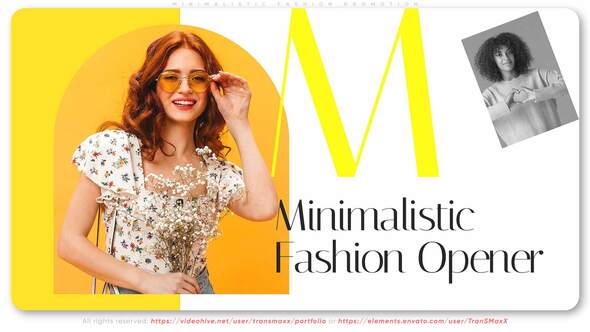 VideoHive Minimalistic Fashion Promotion 31751163