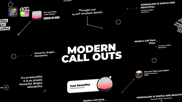 VideoHive Modern Call Outs 33120679