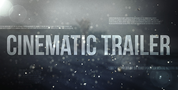 VideoHive Modern Cinematic Trailer / Opener 13069603