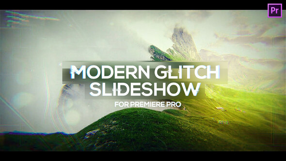 VideoHive Modern Glitch Slideshow for Premiere Pro 25730594