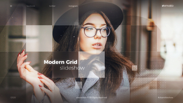 VideoHive Modern Grid Slideshow 29796409
