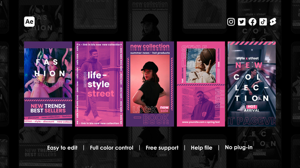 VideoHive Modern Instagram Stories 38874081