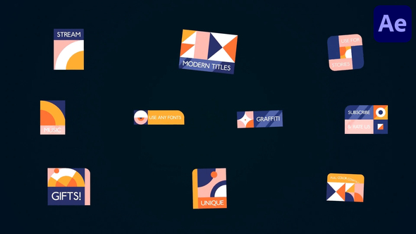 VideoHive Modern Simple Titles | After Effects 39217200