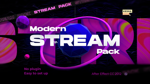 VideoHive Modern stream pack 30504728