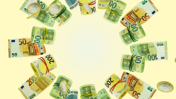 VideoHive Money Dance Euro 31832052