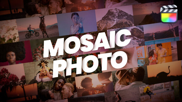 VideoHive Mosaic Photo Reveal 34561040