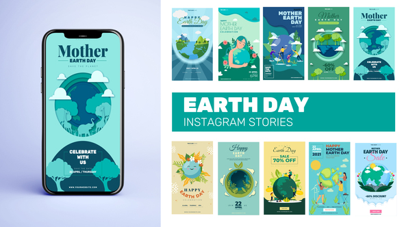 VideoHive Mother Earth Day Instagram Stories B27 31509375