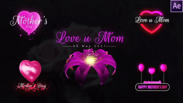 VideoHive Mothers Day Unique Titles 31809595