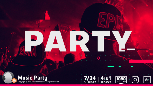 VideoHive Music Party 21882924