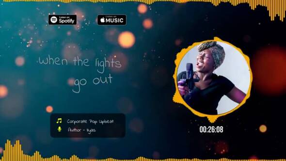 VideoHive Music Players With Lyrics Titles 31680874