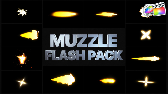 VideoHive Muzzle Flash Pack 02 | FCPX 33060868