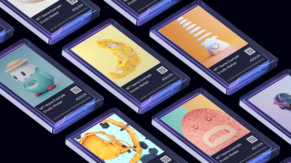 VideoHive NFT Promotion – Mockup Single Card and Promo 36156361