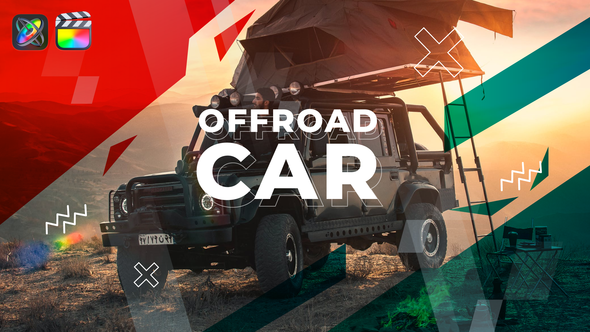 VideoHive Offroad Car Slideshow | Apple Motion & FCPX 35319999