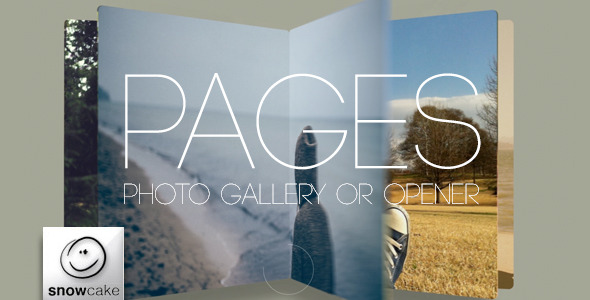 VideoHive Pages - Photo Gallery Or Opener 10222517