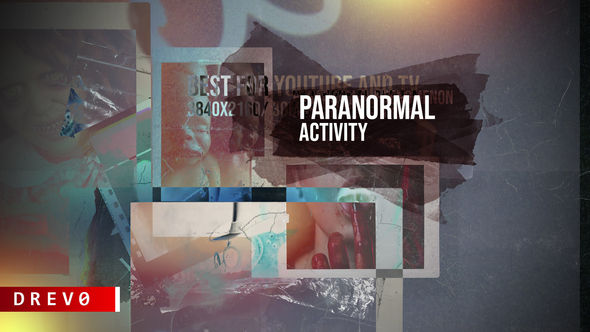 VideoHive Paranormal Activity/ UFO/ Murder/ Detective/ Ghost/ Mystery/ Zombie/ Horror/ Halloween/ Vampires/ TV 32360752