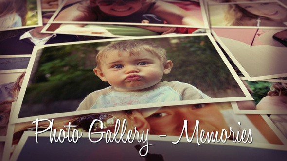 VideoHive Photo Gallery – Memories 8693944