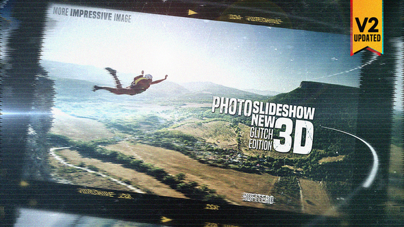 VideoHive Photo Slide Show 3D New Glitch Edition 21647872