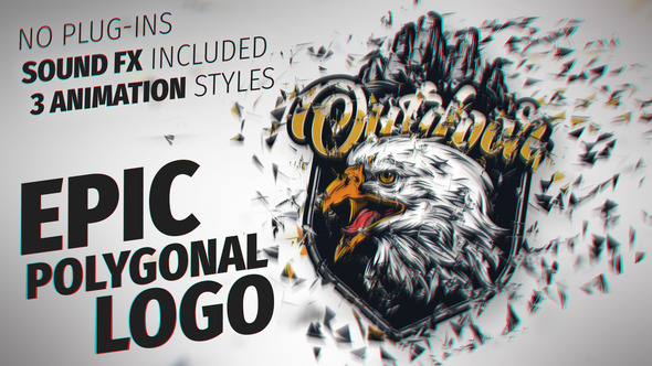 VideoHive Polygonal Logo Reveal 37533232