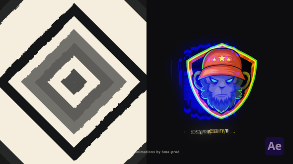 VideoHive Psychedelic Stomp Logo 39080560