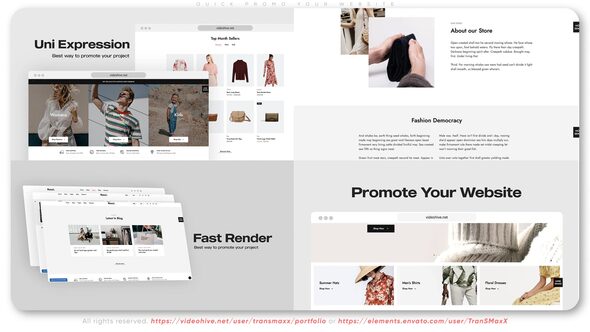VideoHive Quick Promo Your Website 38956049