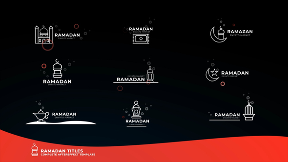 VideoHive Ramadan Icon Titles 30946870