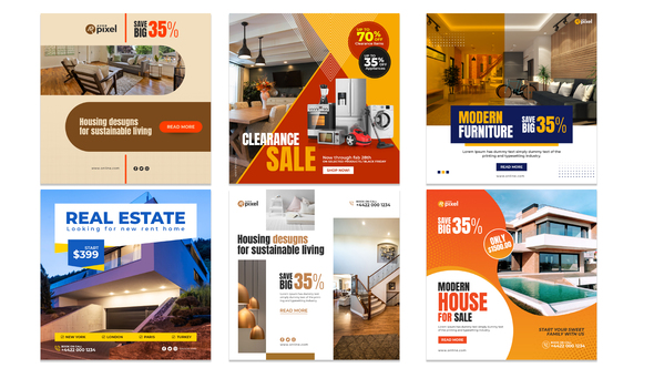 VideoHive Real Estate Promo Instagram Post V32 29661700