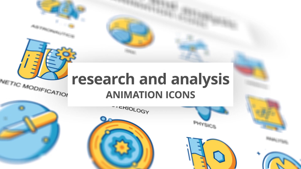 VideoHive Research & Analysis - Animation Icons 32096889