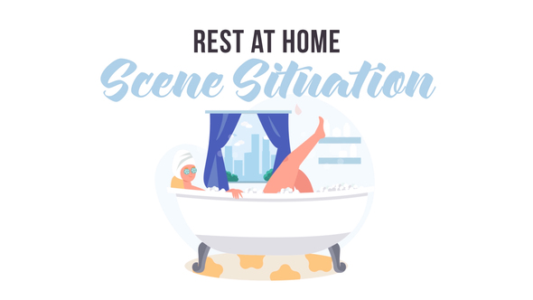 VideoHive Rest at home - Scene Situation 31887880