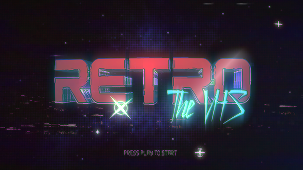 VideoHive Retro VHS Logo Opener 38365571