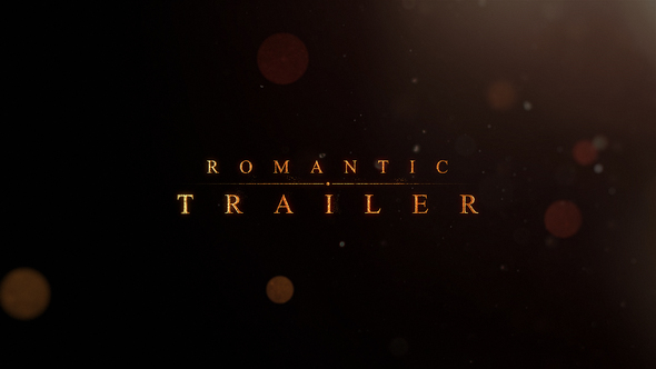 VideoHive Romantic | Trailer Titles 20607811