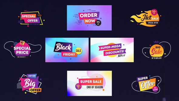 VideoHive Sales Badges And Titles || FCPX 33692183