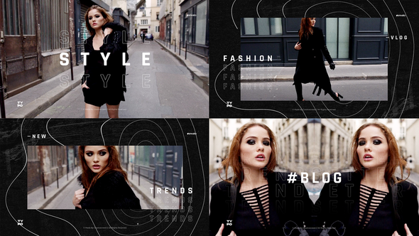VideoHive Short Fashion Opener / Fast Typography Promo / Urban Dynamic Vlog Intro / Youtube Channel 31482680