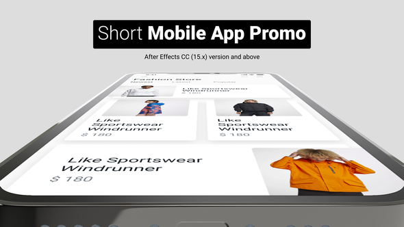 VideoHive Short Mobile App Promo 38846243