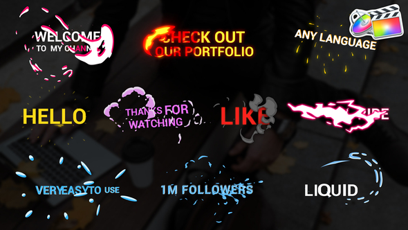 VideoHive Simple Colorful Titles | FCPX 34094784