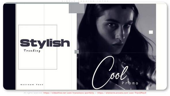 VideoHive Simple Fashion Intro 32526420