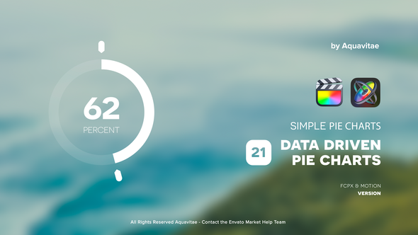 VideoHive Simple Pie Charts for Final Cut Pro X 35252620